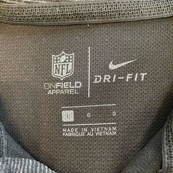 EUC Nike Dryfit Bengals Men’s Polo NFL “On Field Apparel” Sz. L - Picture 2 of 8